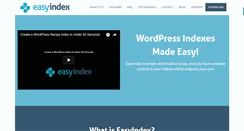 Desktop Screenshot of easyindexplugin.com